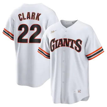 mens nike will clark white san francisco giants home cooper